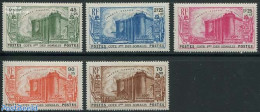 French Somalia 1939 150th Anniv. French Revolution 5v, Mint NH, Castles & Fortifications - Châteaux
