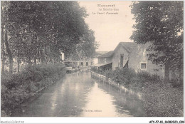 AFYP7-81-0627 - MAZAMET - Le Moulin-gau - Le Canal D'amenée  - Mazamet