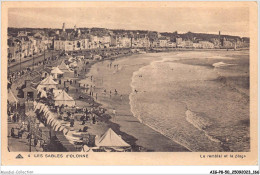 AIGP8-85-0872 - SABLES D'OLONNE - Le Remblai Et La Plage - Sables D'Olonne