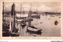 AIGP8-85-0846 - SABLES D'OLONNE - Le Port Vers La Chaume - Sables D'Olonne