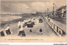 AIGP8-85-0836 - SABLES D'OLONNE - Vue Générale De La Plage - Sables D'Olonne