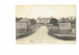 Cpa - 77 - BOURRON - Le Château - Vue De Face - 205 --- 1906 - Other & Unclassified