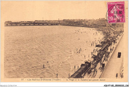 AIGP7-85-0741 - SABLES D'OLONNE - La Plage Et Le Remblai Par Grande Marée - Sables D'Olonne