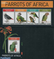 Sierra Leone 2013 Parrots 2 S/s, Mint NH, Nature - Birds - Parrots - Sonstige & Ohne Zuordnung