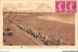 AIGP10-85-1116 - LES SABLES-d'OLONNE - Le Remblai Et La Plage - Sables D'Olonne