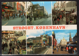 Copenhagen, Stroget, Mailed To USA - Danemark