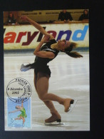 Carte Maximum Card Patinage Artistique Figure Skating Luxembourg 2005 - Kunstschaatsen