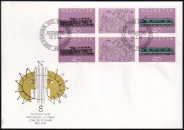 SCHWEIZ 1982 Mi-Nr. 1214/15 Zusammendruck FDC - FDC