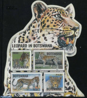 Botswana 2017 Leopards S/s, Mint NH, Nature - Cat Family - Botswana (1966-...)