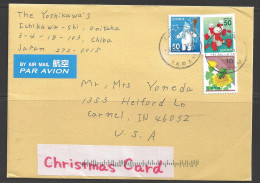 2013 Notomakayi To Carmel Indiana USA - Briefe U. Dokumente