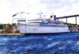 Curaçao 2018 Freewinds S/s, Mint NH, Transport - Ships And Boats - Art - Bridges And Tunnels - Ships