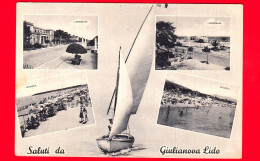 ITALIA - Abruzzo - Cartolina Viaggiata Nel 1959 - Giulianova (Teramo) - Lido - Vedutine - Otros & Sin Clasificación