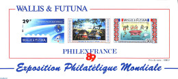 Wallis & Futuna 1989 Philexfrance S/s, Epreuve De Luxe, Mint NH - Sonstige & Ohne Zuordnung