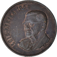 Afrique Du Sud, 2 Cents, 1968 - Afrique Du Sud