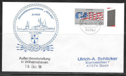 1996 Germany - Auberdienststellung In Wilhelmshaven - 18 Dez 96 - Navy - Covers & Documents