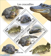 Niger 2022 Crocodiles, Mint NH, Nature - Crocodiles - Niger (1960-...)