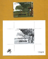 Black Proof Of Stamp €0.68 Europe 2011 With Cork Oak Forests And Pigs. Cork Oaks. Cork. Acorn. Protection Of Nature. Cor - Protección Del Medio Ambiente Y Del Clima