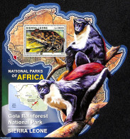 Sierra Leone 2016 National Park Sierra Leone, Mint NH, Nature - Frogs & Toads - Monkeys - Other & Unclassified