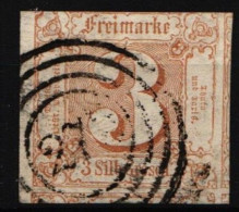 Thurn & Taxis 17 Gestempelt Oben Berührt #KY431 - Used