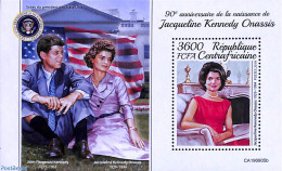 Central Africa 2019 Jacqueline Kennedy-Onassis S/s, Mint NH, History - American Presidents - Centrafricaine (République)