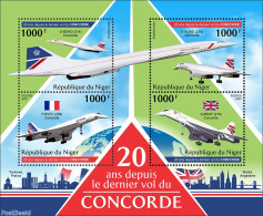 Niger 2023 Concorde, Mint NH, Transport - Concorde - Concorde