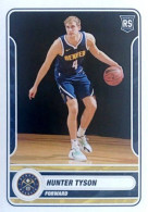 316 Hunter Tyson - Denver Nuggets - Panini NBA Basketball 2023-2024 Sticker Vignette - Andere & Zonder Classificatie