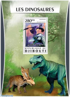 Djibouti 2016 Dinosaurs, Mint NH, Nature - Prehistoric Animals - Prehistóricos