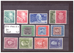 RFA - ANNEES COMPLETES 1949 + 1950 * ( AVEC CHARNIERE ) - COTE: 240 € - Collections Annuelles