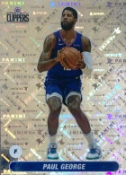 349 Paul George - LA Clippers - Panini NBA Basketball 2023-2024 Sticker Vignette - Other & Unclassified