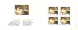 Latvia: Mint Booklet, Painting By J.Rozentals, 2005, Mi#636, MNH - Other & Unclassified