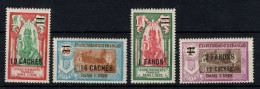 Inde - YV 81 à 84 N* MH Complète , Cote 14 Euros - Unused Stamps