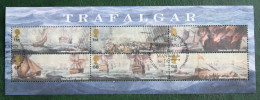 TRAFALGAR Ship Shiff Boat (Mi 2348-2353 Block 28) 2005 Used Gebruikt Oblitere ENGLAND GRANDE-BRETAGNE GB GREAT BRITAIN - Used Stamps