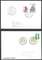 FRANCE '59 VALENCIENNES PRINCIPAL PHILATELIE' 1984/89  2 OBLITERATIONS - 1961-....