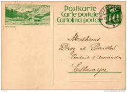 1928  CARTOLINA POSTALE - Brieven En Documenten