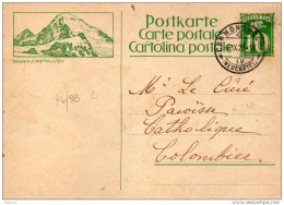 1928 CARTOLINA POSTALE - Interi Postali