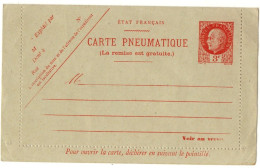 Guerre 39-45 - Ww2 - Pneumatique - Entier Pétain 3f - Neuf - - Pneumatic Post