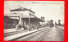 ITALIA - Abruzzo - Cartolina Viaggiata 2003 - Giulianova (Teramo) - Stazione Ferroviaria - Ristampa - Otros & Sin Clasificación