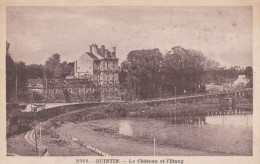 22 QUINTIN - 8963- Le Château Et L'Etang - Quintin