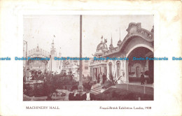 R131957 Machinery Hall. Franco British Exhibition. London 1908 - Otros & Sin Clasificación