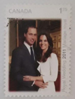 CANADA 2011 FROM M/S ROYAL WEDDING USED  Mi 2717 SC 2465 YT 2599 SG CA 2781 - Used Stamps