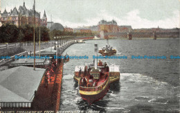 R131963 Thames Embankment From Westminster London - Sonstige & Ohne Zuordnung