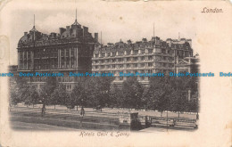 R131976 London. Hotels Cecil And Savoy - Autres & Non Classés