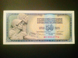 Billet De Yougoslavie 50 Dinars 1978 - Yougoslavie