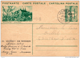 1935 CARTOLINA POSTALE - Entiers Postaux