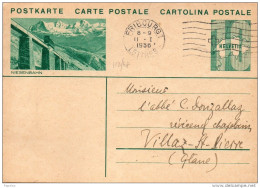 1936 CARTOLINA POSTALE - Ganzsachen