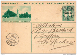 1935 CARTOLINA POSTALE - Entiers Postaux