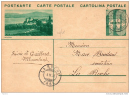 1936 CARTOLINA POSTALE - Entiers Postaux