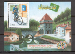 Cuba 1998 Postman MS MNH - Ongebruikt