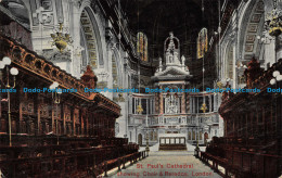 R131989 St. Pauls Cathedral Showing Choir And Reredos. London. Aldwych. 1917 - Autres & Non Classés