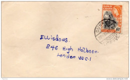 1957 LETTERA GOLD COAST - Lettres & Documents